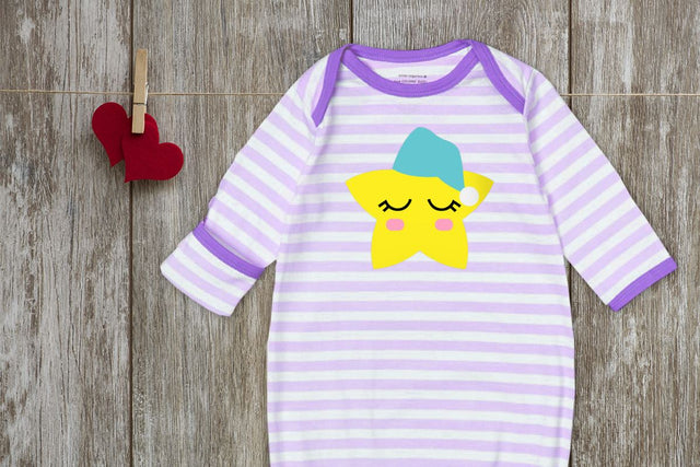 Sleepy Star SVG Designed by Geeks 