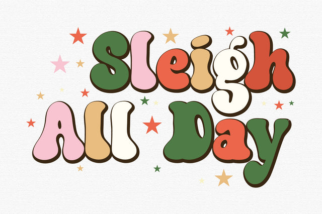 Sleigh All Day Christmas PNG Sublimation Sublimation designartist 