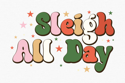 Sleigh All Day Christmas PNG Sublimation Sublimation designartist 