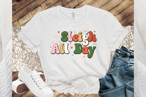 Sleigh All Day Christmas PNG Sublimation Sublimation designartist 