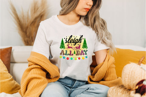 Sleigh All Day Sublimation SVGArt 
