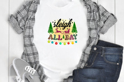 Sleigh All Day Sublimation SVGArt 