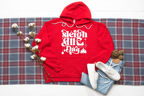 Sleigh All Day SVG, Retro Christmas SVG SVG CraftLabSVG 