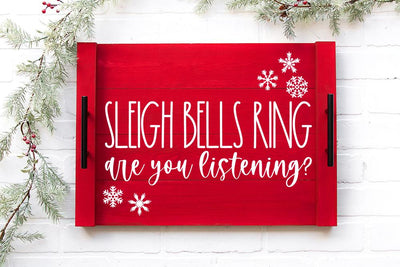 Sleigh Bells Ring Are You Listening? SVG SVG So Fontsy Design Shop 