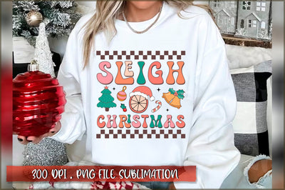 Sleigh christmas Sublimation SVG Shetara Begum 