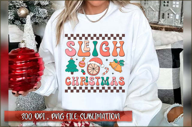 Sleigh christmas Sublimation SVG Shetara Begum 