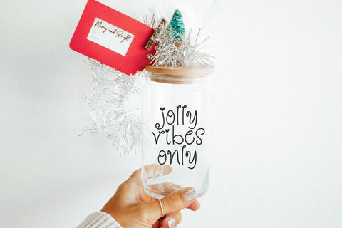 Sleigh Days - Cute Swirls Christmas Font Font KA Designs 