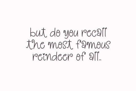 Sleigh Days - Cute Swirls Christmas Font Font KA Designs 