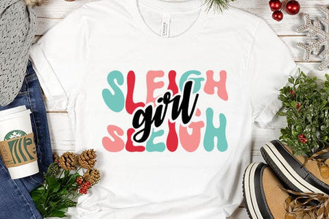Sleigh Girl Sleigh SVG Angelina750 