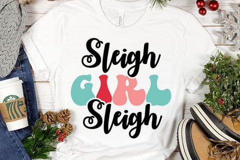 Sleigh Girl Sleigh SVG Angelina750 