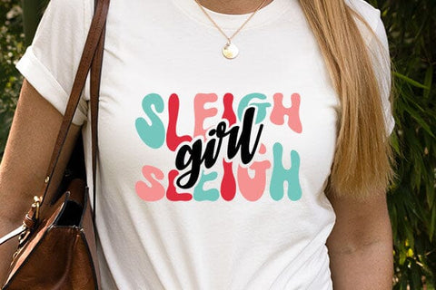 Sleigh Girl Sleigh SVG Angelina750 