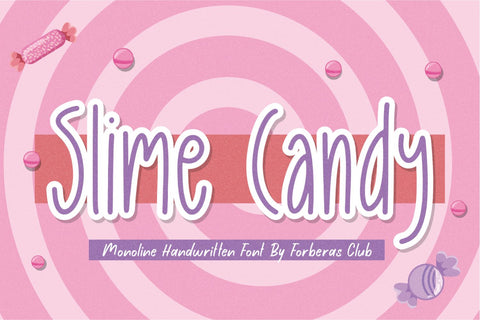 Slime Candy Font Forberas 