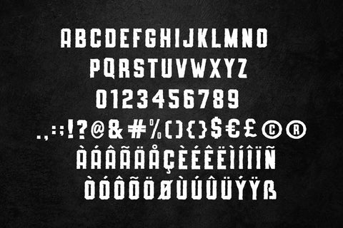 SLIMEDUNK Font Mozarella 