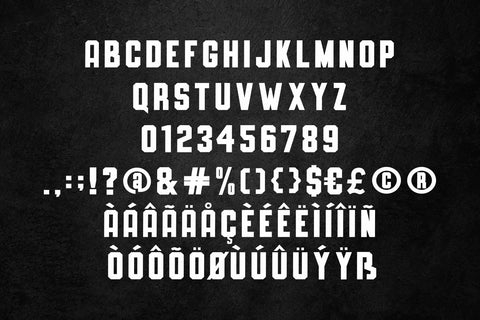 SLIMEDUNK Font Mozarella 