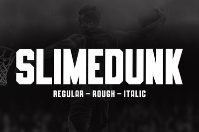 SLIMEDUNK Font Mozarella 