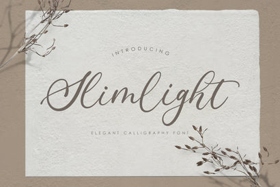 Slimlight Font Rochart studio 