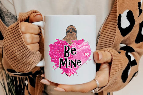 Sloth Be Mine Valentine Sublimation Sublimation Jagonath Roy 