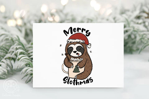 Sloth Christmas Sublimation Sublimation LAM HOANG THUY 