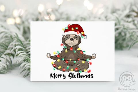 Sloth Christmas Sublimation Sublimation LAM HOANG THUY 