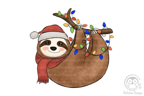 Sloth Christmas Sublimation Sublimation LAM HOANG THUY 