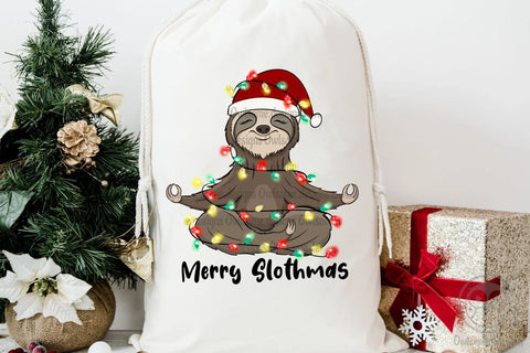 Sloth Christmas Sublimation Sublimation LAM HOANG THUY 