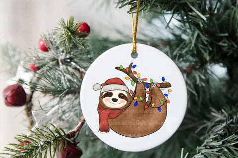 Sloth Christmas Sublimation Sublimation LAM HOANG THUY 