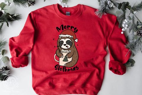 Sloth Christmas Sublimation Sublimation LAM HOANG THUY 