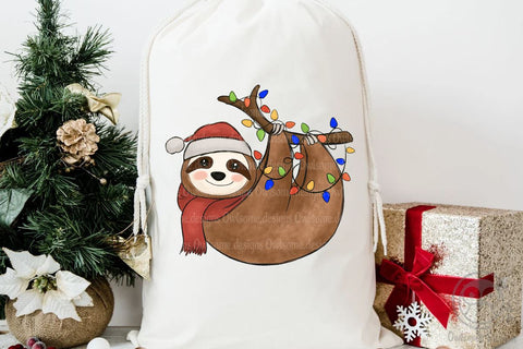 Sloth Christmas Sublimation Sublimation LAM HOANG THUY 