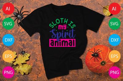 Sloth Is My Spirit Animal SVG CraftlabSvg29 