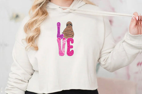 Sloth Love Valentine Sublimation Sublimation Jagonath Roy 