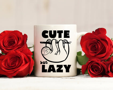 Sloth Quotes SVG Bundle, 6 Designs, Sloth Sayings SVG Cut Files, Sloth Shirt Designs, I Am Not Lazy I Am Just Very Relaxed SVG, Busy Doing Nothing SVG SVG HappyDesignStudio 
