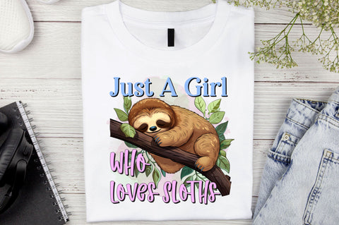 Sloth Sublimation Bundle Sublimation Regulrcrative 