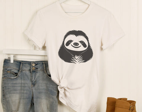 Sloth SVG Bundle, 6 Designs, Sloth PNG, Sloth Clipart SVG HappyDesignStudio 