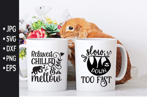 Sloth SVG Bundle SVG md faruk hossain 