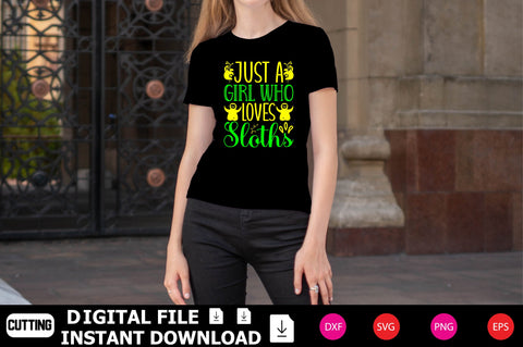 Sloth SVG Bundle SVG Shahin alam 