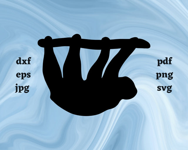 Sloth SVG Cut File SVG Northern Light SVG 