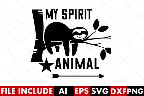 Sloth SVG Design Bundle SVG Rupkotha 