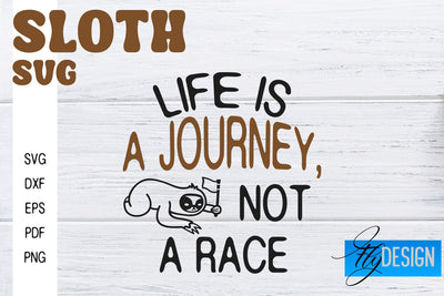 Sloth SVG | Funny Quotes SVG SVG Fly Design 