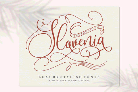 Slovenia Font Garisman Studio 