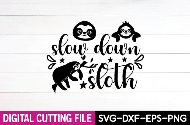 slow down sloth SVG md faruk hossain 