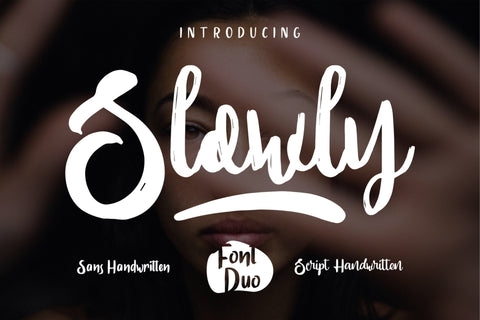 Slowly – Font Duo Font Good Java 