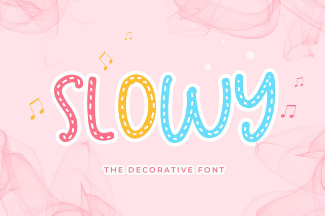 Slowy Font LetterdayStudio 
