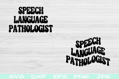 SLP Svg Png Cut Files, Speech Language Pathologist Svg, speech Pathologist Svg Files For Cricut, Speech Therapist Svg Silhouette Designs SVG TiffsCraftyCreations 