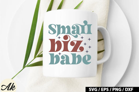 Small biz babe Retro SVG SVG akazaddesign 