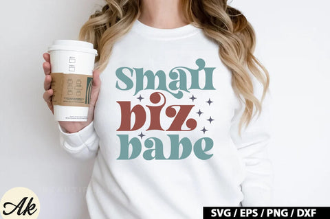 Small biz babe Retro SVG SVG akazaddesign 