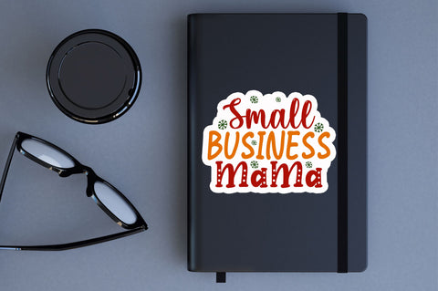 Small Business Christmas Sticker Bundle Sublimation Regulrcrative 