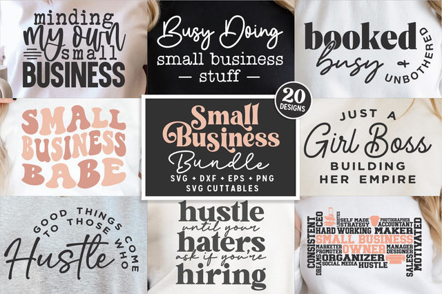 Small Business Owner Bundle svg - Cut File - Small Business Bundle - svg - dxf - eps - png - Silhouette - Cricut - Digital File SVG Svg Cuttables 