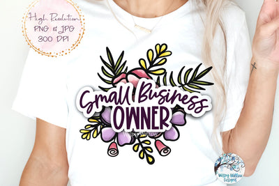 Small Business Owner PNG Sublimation Wispy Willow Designs 