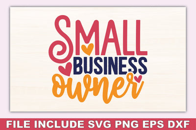 Small Business Owner SVG Ariyan 