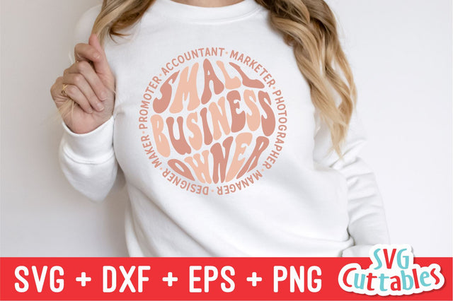 Small Business Owner svg - Cut File - Small Business - svg - dxf - eps - png - Silhouette - Cricut - Digital File SVG Svg Cuttables 
